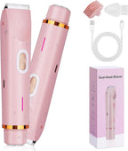 The Smooth Secret | 2-in-1 Painless Women's Electric Shaver & Trimmer