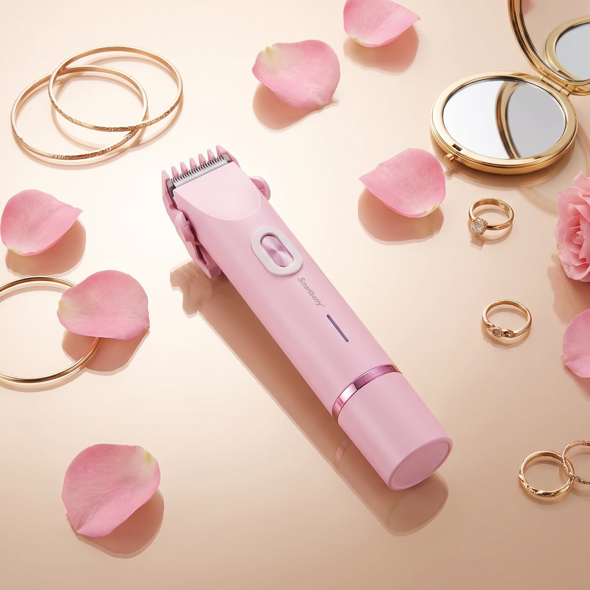The Smooth Secret | 2-in-1 Painless Women's Electric Shaver & Trimmer