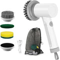 🧽 Electric Spin Scrubber Cleaning Brush | Cordless Power Scrubber with 5 Replaceable Brush Heads for Bathroom, Kitchen & Home Cleaning