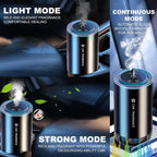 🚗 Smart Car Fragrance Diffuser with LED Light – Automatic Car Perfume & Oil Aroma Diffuser | Luxury Scent, Silent, Refillable