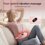 Electric Period Cramp Relief Belt – Soothing Heat & Vibration Massage | Menstrual Comfort