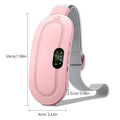 Electric Period Cramp Relief Belt – Soothing Heat & Vibration Massage | Menstrual Comfort