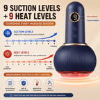 Smart Electric Cupping Massager – 12 Adjustable Suction Levels for Body & Legs