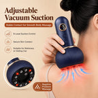 Smart Electric Cupping Massager – 12 Adjustable Suction Levels for Body & Legs