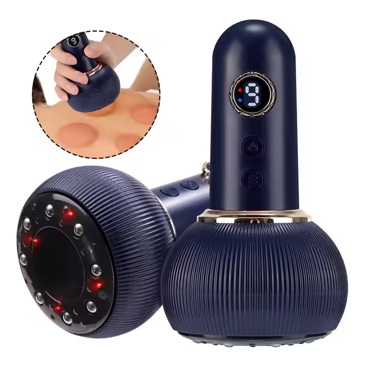 Smart Electric Cupping Massager – 12 Adjustable Suction Levels for Body & Legs